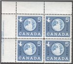 Canada Scott 384 MNH PB UL Pl.1 (A7-9)